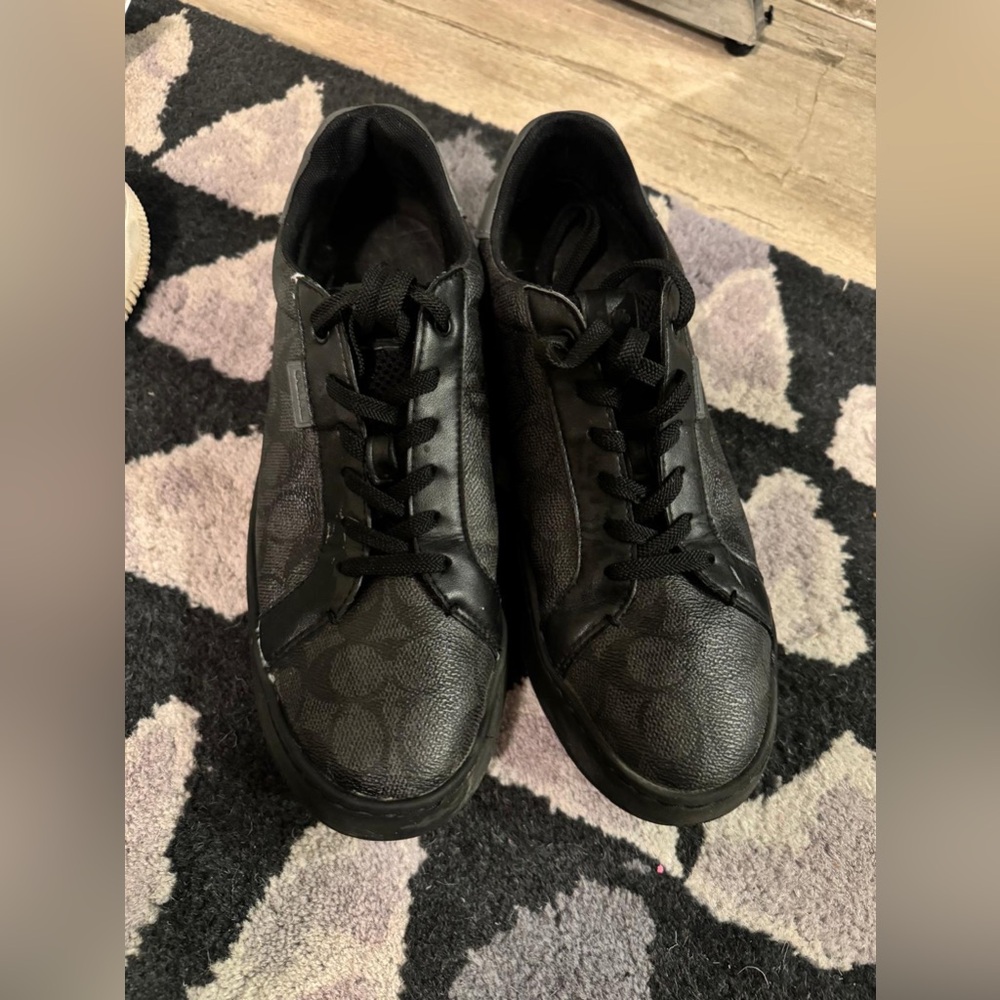 Coach Low-line Low Top Sneaker In Signature Canvas - Picture 2 of 10